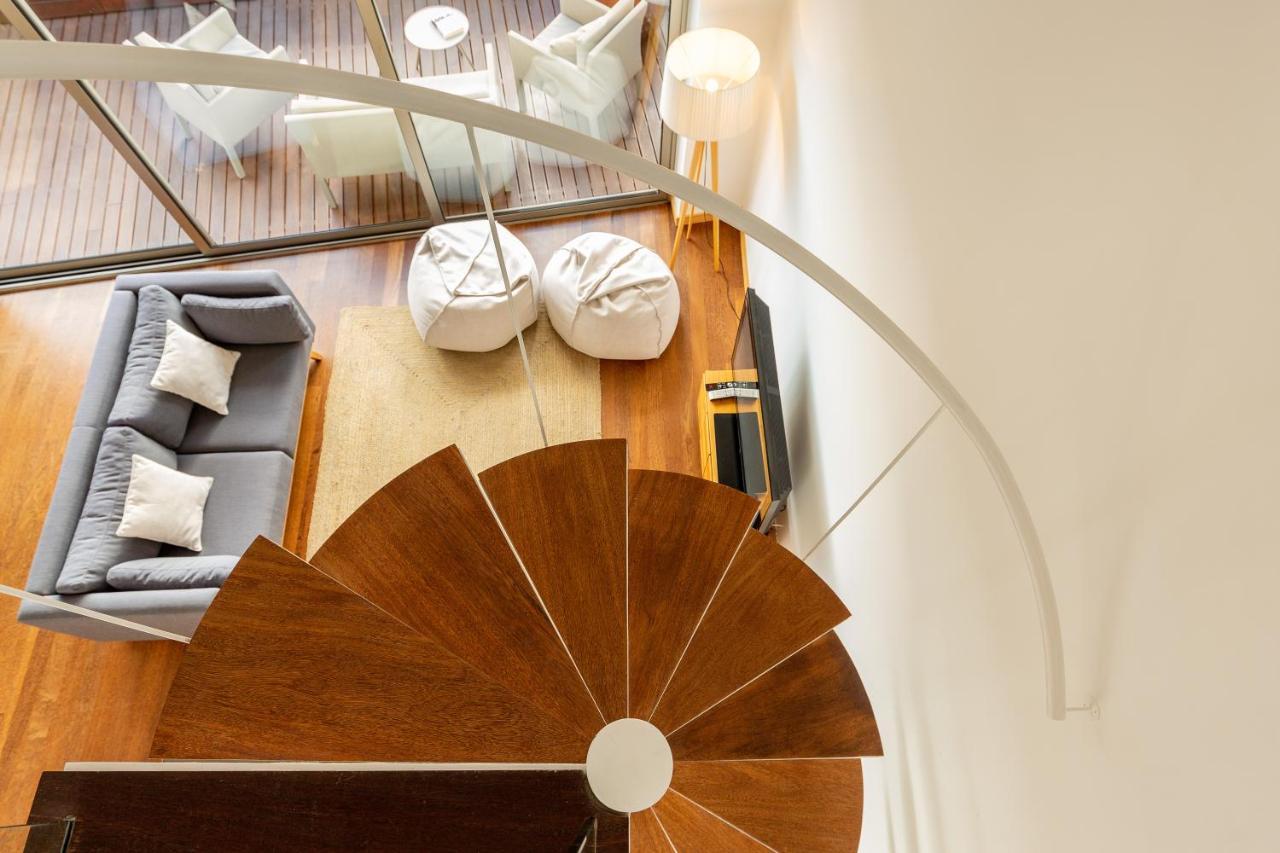 Ferienwohnung Sunny Loft In Downtown Porto With Private Parking Exterior foto